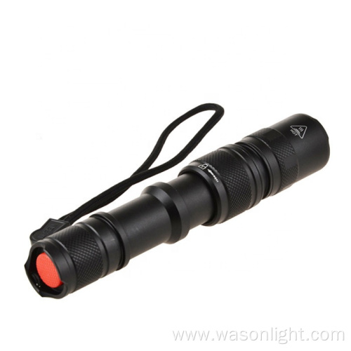 Custom High Quality Aluminum Alloy Long Range Poweful Torch Light Rechargeable Tactical Flashlight Torch